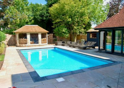 Brand new swimming pool East Sussex