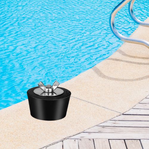 pool winterising plug poolside